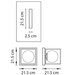 Настенный светильник Lightstar 732617