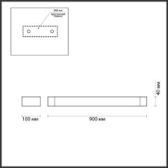 Настенный светильник Odeon Light 3888/24WB