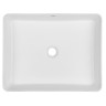 Раковина-чаша Azario 510х405х110 накладная, прямоугольная, матовый белый (AZ-2178-MW)