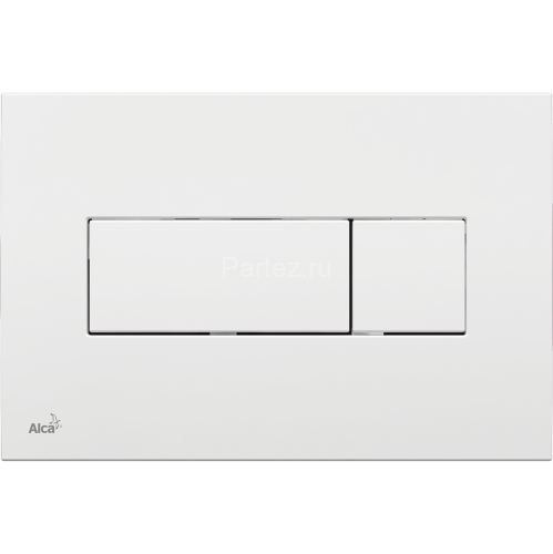 Кнопка смыва Alcadrain, белая (M370)