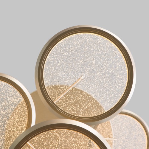 Подвесной светильник Eurosvet 90034/6 золото