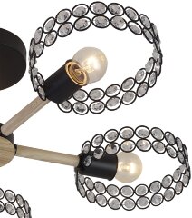 Потолочная люстра Escada 679/5P Black