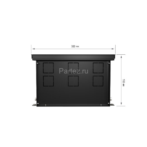 Конвектор внутрипольный Royal Thermo ATRIUM-190/300/2400-DG-U-AU