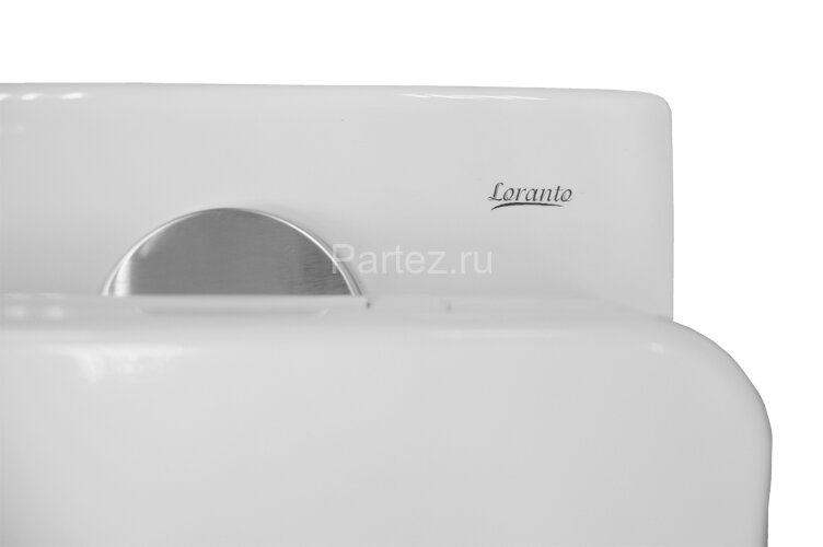 Унитаз подвесной Loranto ESTER 360х485х320 с системой смыва "Tornado", в комплекте с быстросъемным с