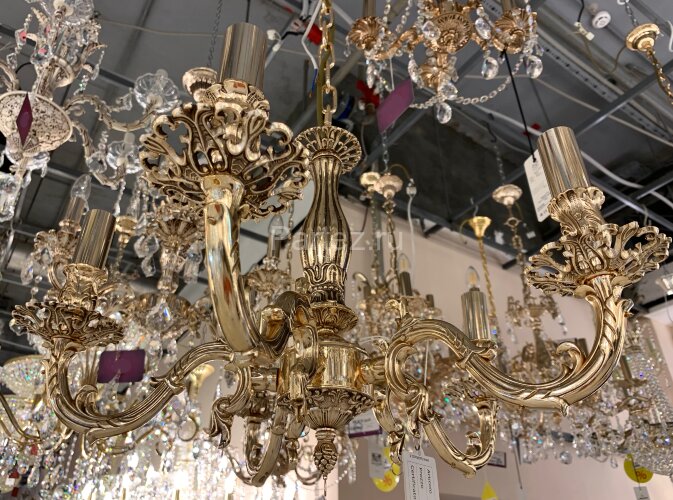 Подвесная люстра Lucia Tucci FIRENZE 141.5 coffe gold