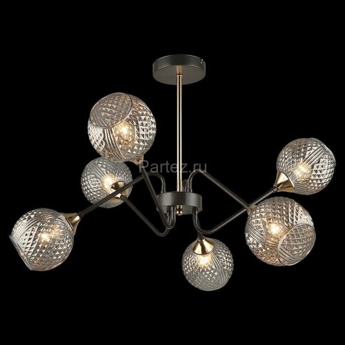 Потолочная люстра Reluce 04898-0.3-06 COFFEE+FGD