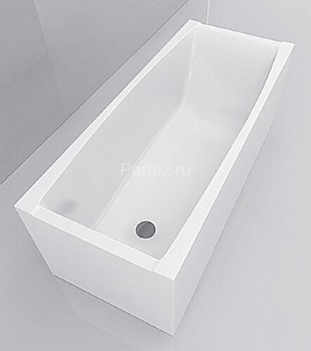 Ванна акриловая Santek Санторини прямоугольная 150х70 белая