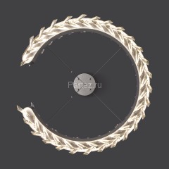 Подвесная люстра Bogate's 432/1 серебро