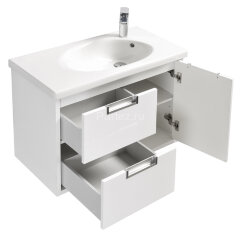 Тумба под раковину Roca Etna 80, 76*37*52 см, белый глянец (7.8573.0.180.6)