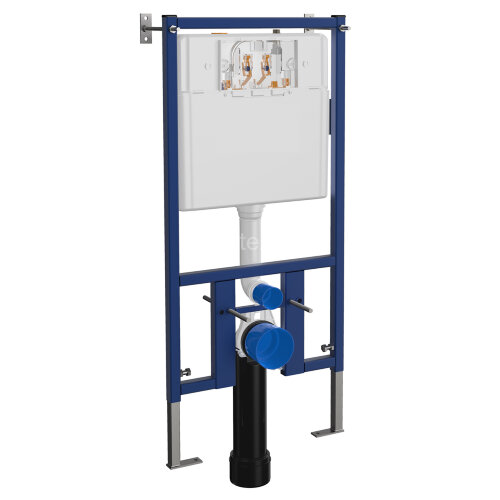 Сет LORANTO Инсталляция + Унитаз подвесной TALAS безoбодковый в комплекте с быстросъемным сиденьем м