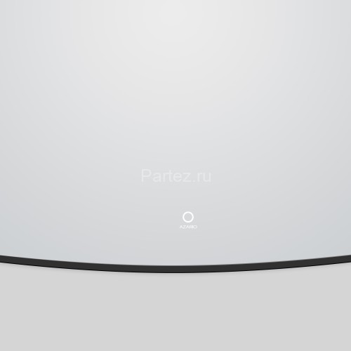 Зеркало AZARIO Mexico 800х600 с подсветкой, сенсорный выключатель с функцией диммера, алюминиевая ра