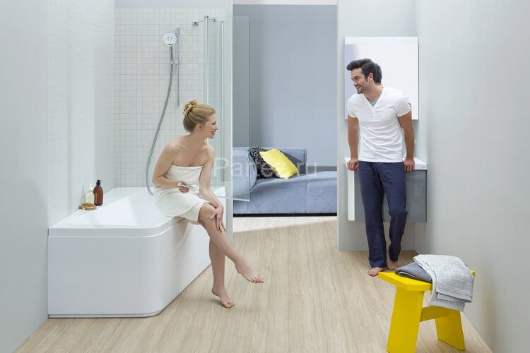 Ванна акриловая Ravak 10° 170х100 P белая