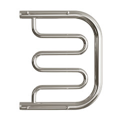 Полотенцесушитель водяной ДВИН D 50/40 c полкой 1"-1/2" К0 полированный (4627086011728)