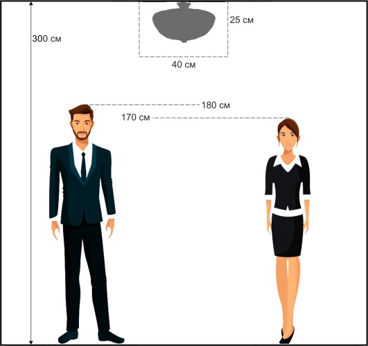 Потолочная люстра Arti Lampadari Nobile E 1.3.40.100 WG