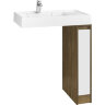 Тумба под раковину Aquaton Лондри 80 без фасада, Дуб Кантри (1A267101LHDY0)