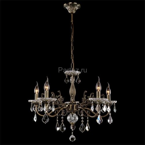 Подвесная люстра Eurosvet 3281/5 античная бронза