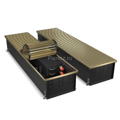 Конвектор внутрипольный Royal Thermo ATRIUM-190/300/1400-DG-U-LB