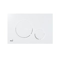 Кнопка смыва Alcadrain, цвет белый (M670)