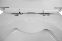 Унитаз подвесной Azario VENTO 360х485х350 безободковый, c быстросьемным сиденьем микролифт (AZ-1046)