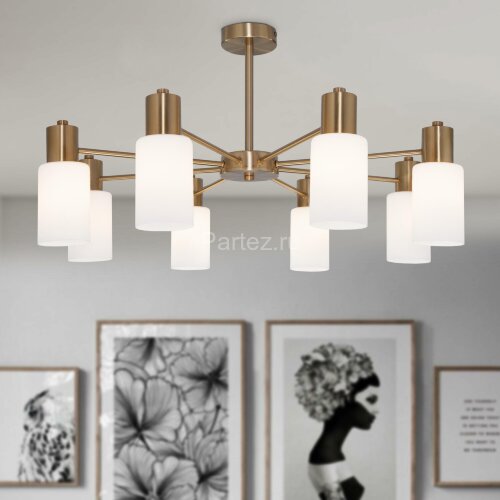 Потолочная люстра Eurosvet 70160/12 латунь