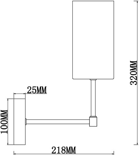 Бра Freya FR5184WL-01CH