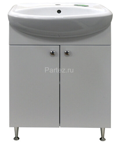 Комплект тумба Моника New 55 напольная 550х830х300 с раковиной Арго 55 (CS00076239)