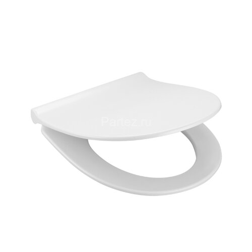 Крышка-сиденье Roca VICTORIA тонкое, дюропласт, микролифт, быстросъемное (7.8013.9.200.2)