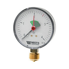 Манометр рад. MHR 63/4x1/4" с ук. пр.