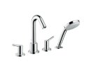 Hansgrohe 32314000 Talis Смеситель на край ванны, на 4 отверстия, 1/2