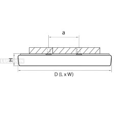 Настенно-потолочный светильник Lightstar 324184