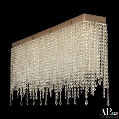 Потолочная люстра APL LED SH512.2.100.G.Gd.E14