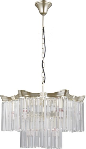 Подвесная люстра ILLUMICO IL3357-6+3PSQ-24 GD LYRA