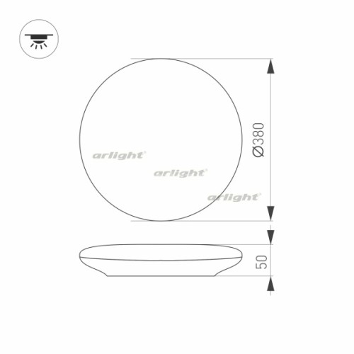 Потолочный светильник Arlight 030112