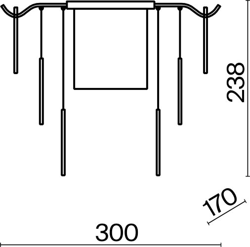 Настенный светильник Freya FR5104WL-02BS