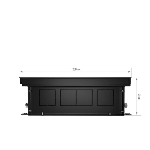 Конвектор внутрипольный Royal Thermo ATRIUM-90/250/1000-DG-U-BL
