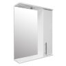Зеркало-шкаф Loranto Karina 60 600х745х170 подвесной, с подсветкой, правосторонний, белый (CS0008650