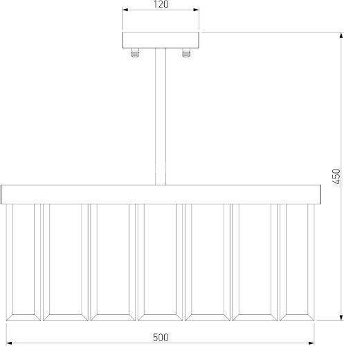 Потолочная люстра Bogate's 357/5 Smart