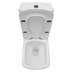 Унитаз-компакт AZARIO ELANA 680х410х790 напольный, с сиденьем микролифт (AZ-234)