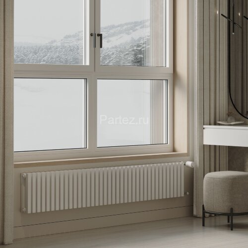 Дизайн-радиатор Royal Thermo Shift Q30 VC2030 - 14 секц. RAL9016