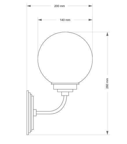 Бра Kutek ABA-K-1(Z)