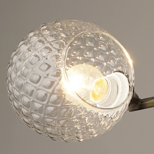 Потолочная люстра Reluce 03501-0.3-04 AB+BK