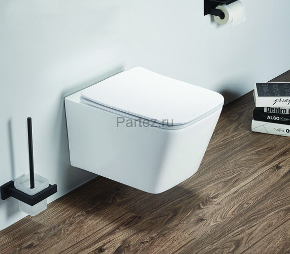 Сет AZARIO инсталляция с панелью смыва + унитаз Nova с сиденьем микролифт+клавиша, белый хром (AZ-80