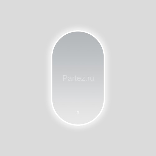 Зеркало AZARIO Aria 600х900 с подсветкой, сенсорный выключатель с функцией диммера (AZ-Z-010CS)