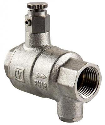 Клапан обратный с дренажем и воздухоотводчиком 1/2" VALTEC