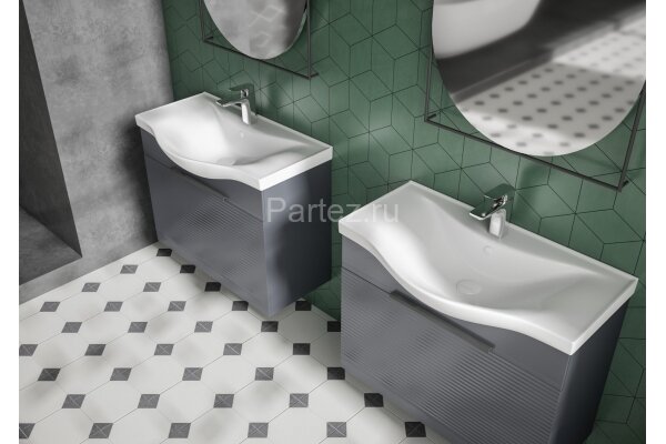 Раковина накладная Lapino BASIC 65X45X17,5, белая