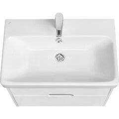 Тумба под раковину Aquaton Оливия 70 подвесная, цвет белый матовый (1A254301OL010)