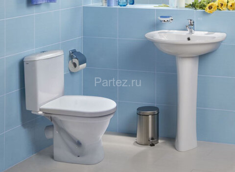 Унитаз-компакт Santek Алькор с сидением стандарт (1.WH30.2.140)