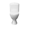 Унитаз-компакт КЕРАМИН Капри мягкое сиденье Инкоэр однорежимн белый с1 (CS00077198)