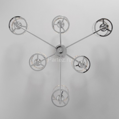 Потолочная люстра Eurosvet 60144/6 хром