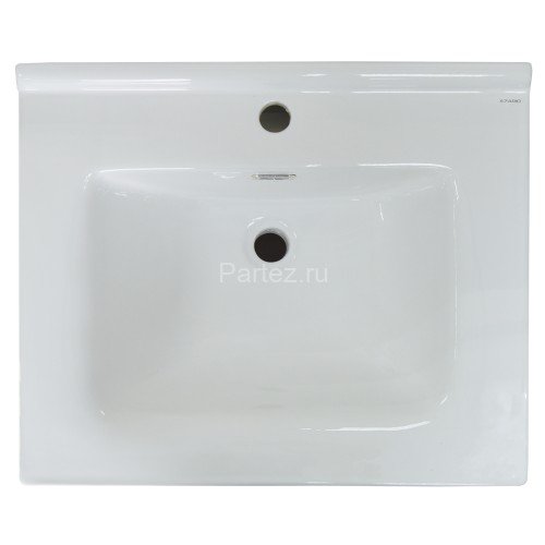 Комплект тумба Loranto Mari 60/1 600х50х435 подвесная с раковиной Lazio 61 (CS00085082)